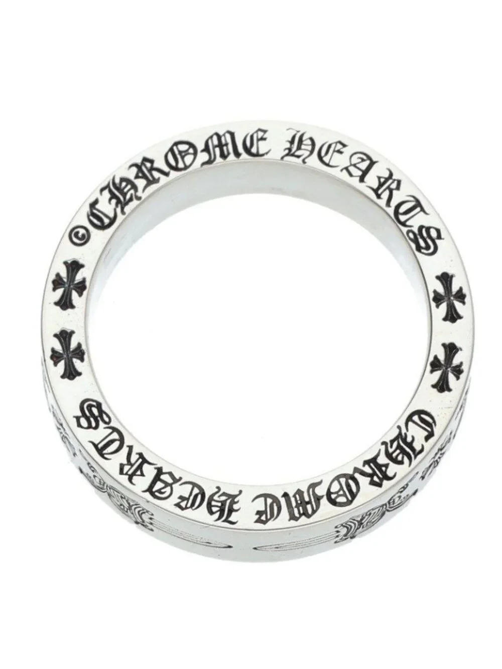 Chrome Hearts Spacer Dagger Silver Ring